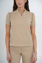 Camisa Merida Caqui Para Dama